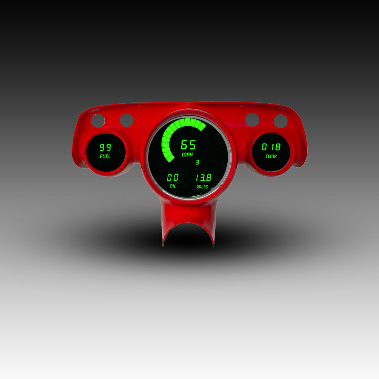 1957 Chevy Bel Air LED Digital Gauge Panel