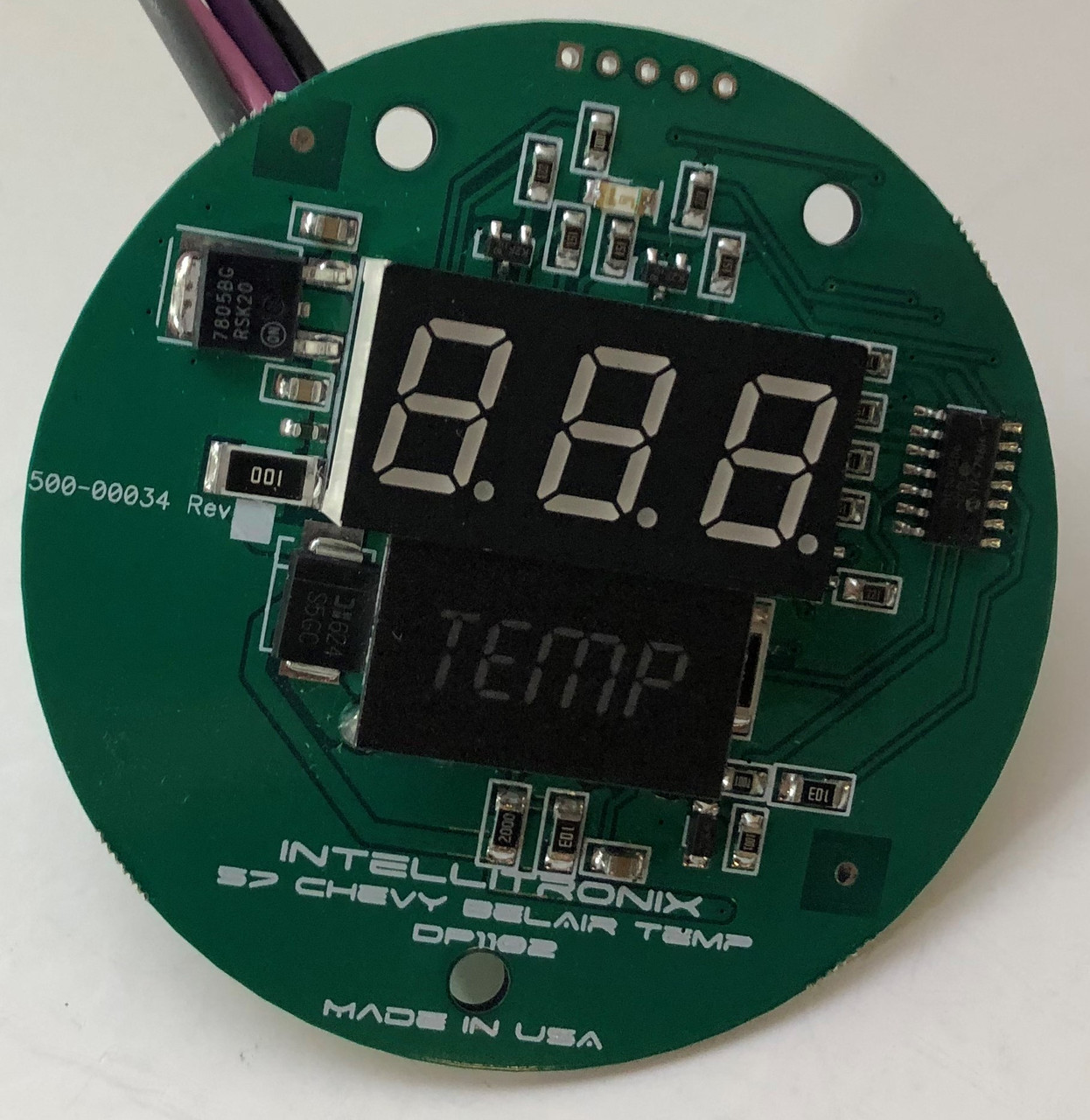 57 Bel Air LED Digital Panel - SPEEDOMETER