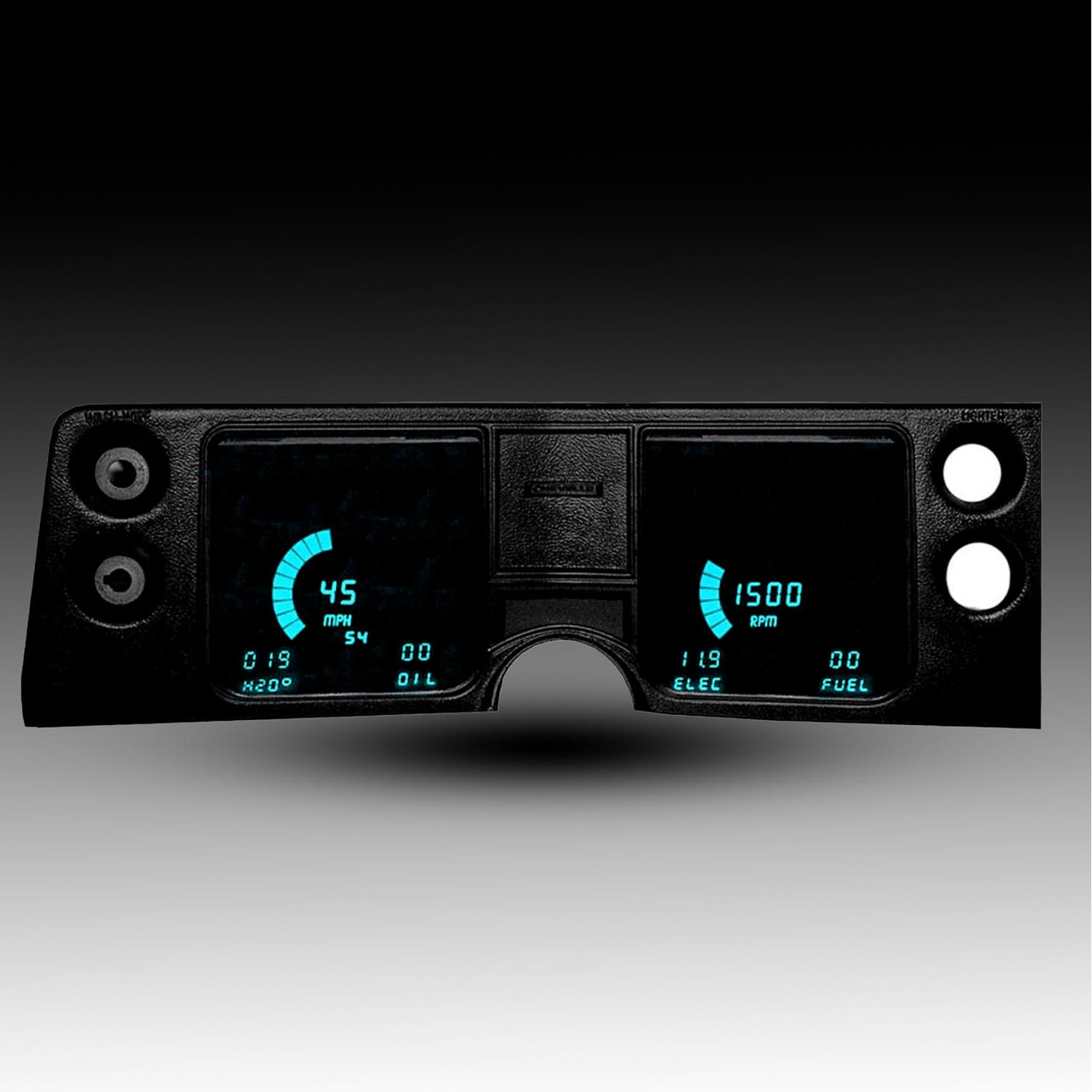 68 Chevelle LED Digital Panel - Teal