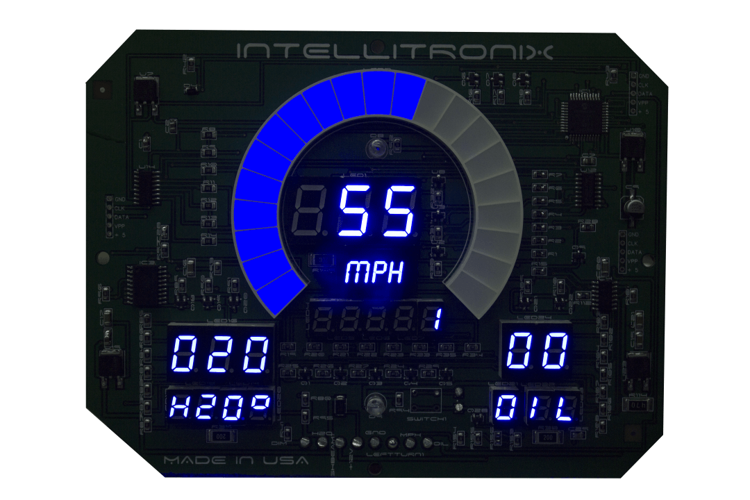 68 Chevelle LED Digital Panel SPEEDOMETER