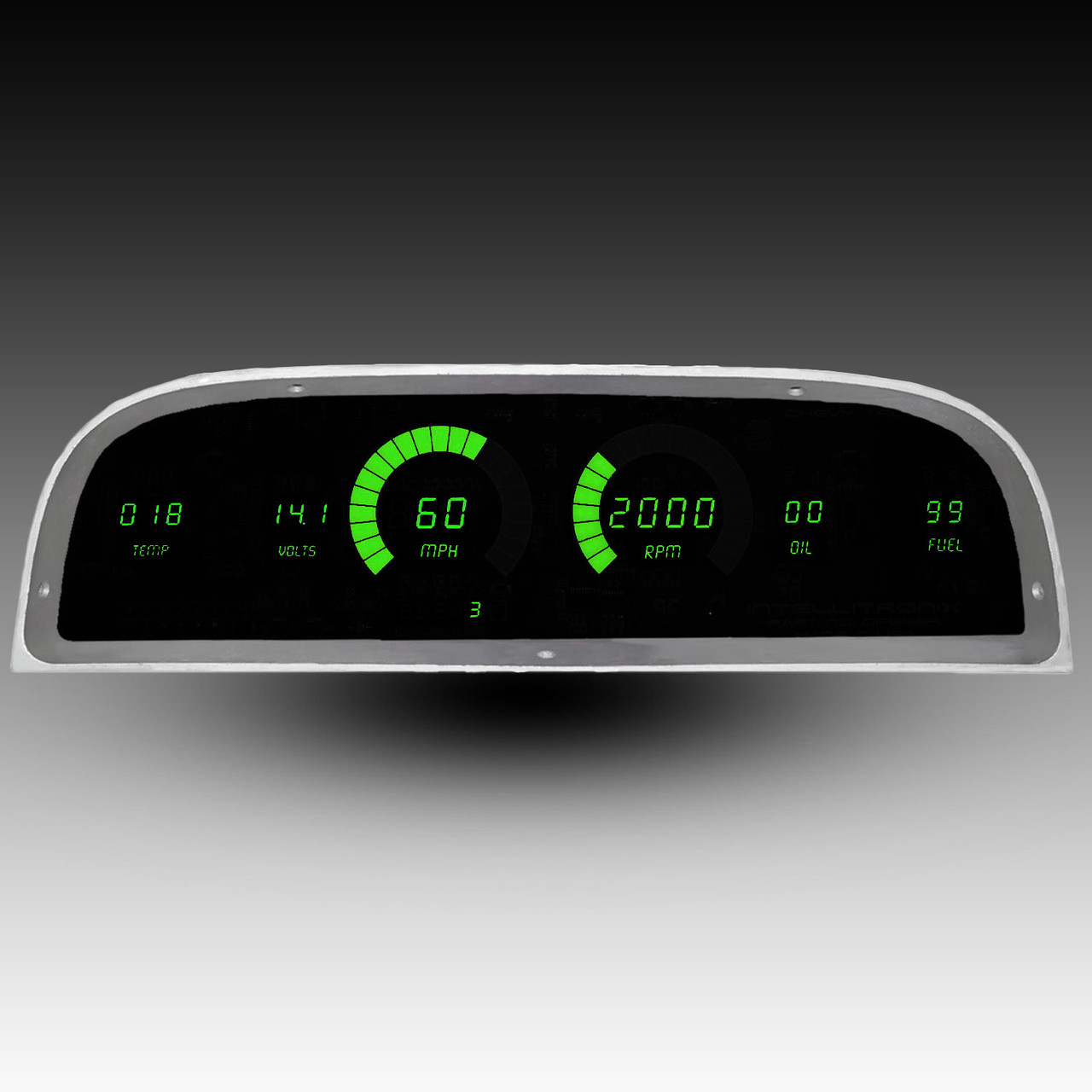 1960-1963 Chevy Truck LED Digital Gauge Panel DP6001