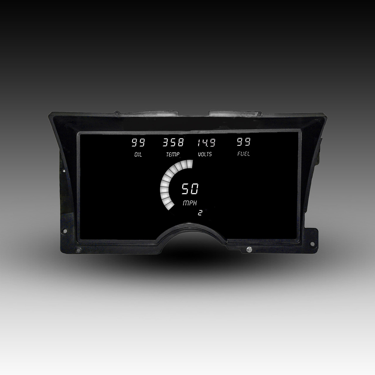 1992-1994 Chevy Truck LED Digital Gauge Panel White