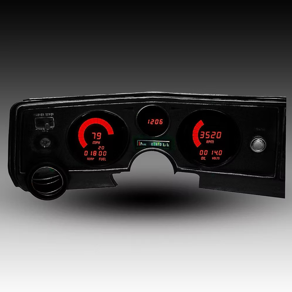 1969 Chevy Chevelle LED Digital Gauge Panel