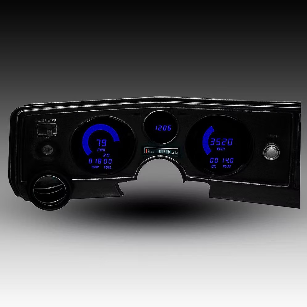 1969 Chevy Chevelle LED Digital Gauge Panel