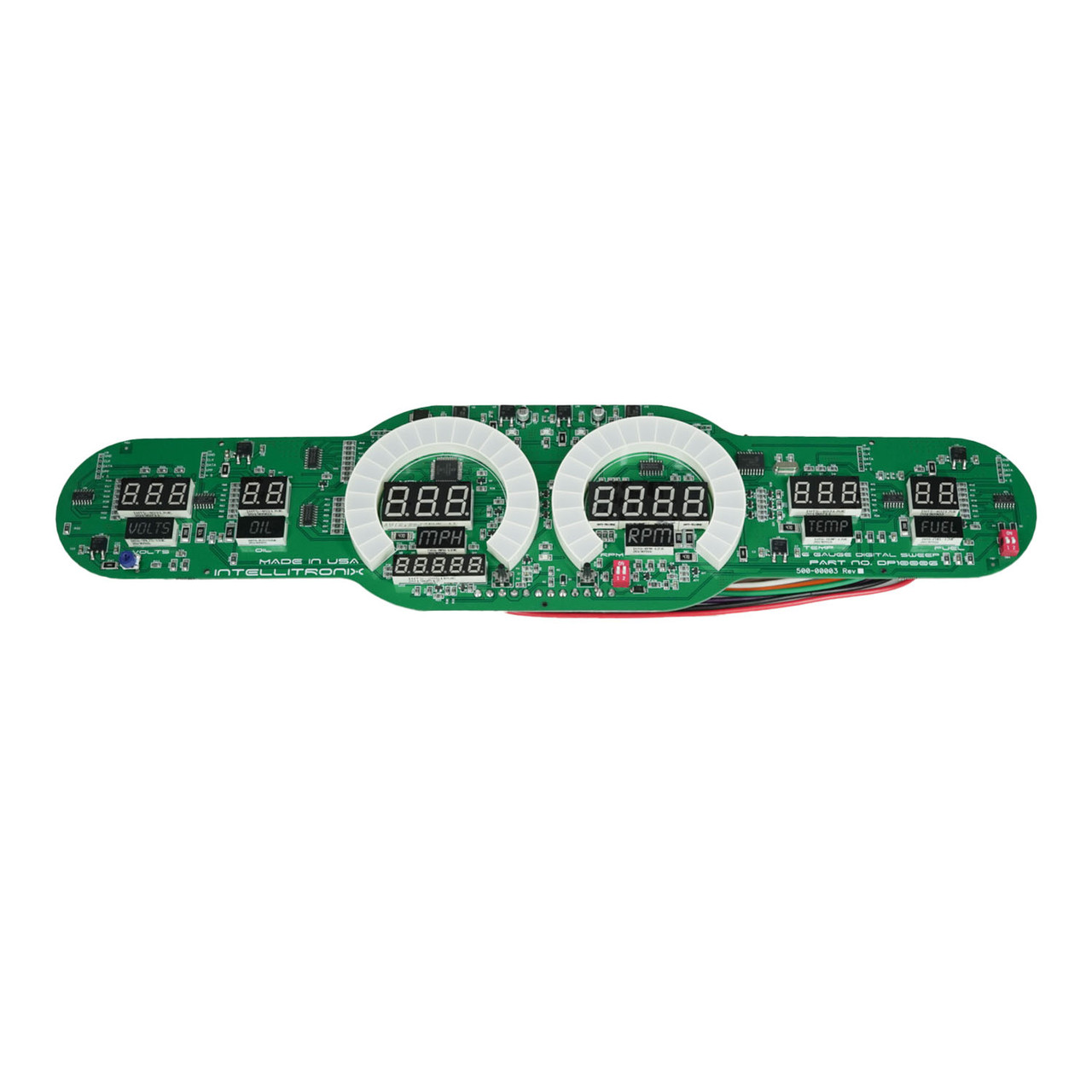 6-Gauge LED Bargraph Universal Panel DP10004