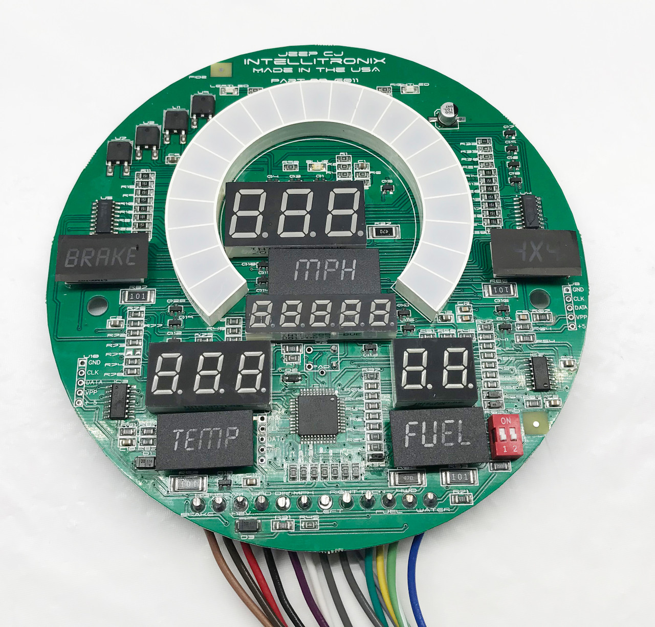 1955-1986 Jeep CJ LED Digital Gauge Panel