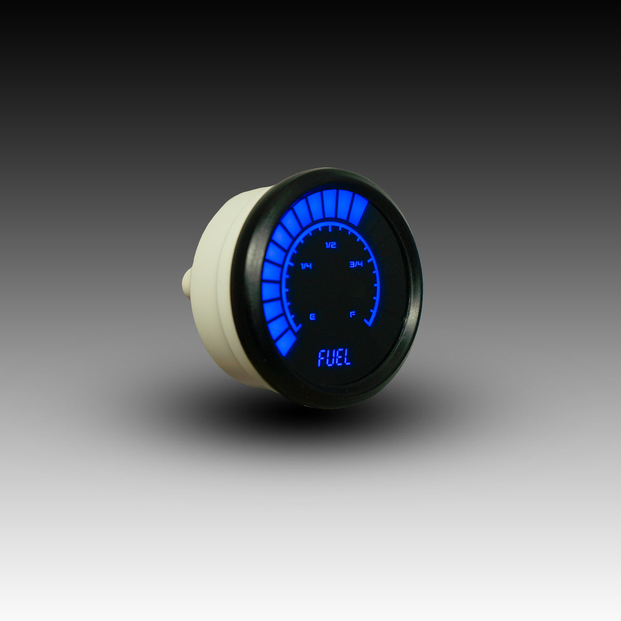 Fuel Level Analog LED Bargraph Black Bezel – BLUE