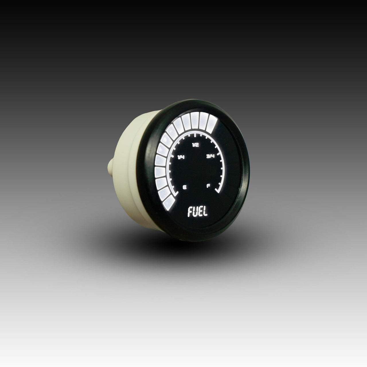 Fuel Level Analog LED Bargraph Black Bezel – WHITE