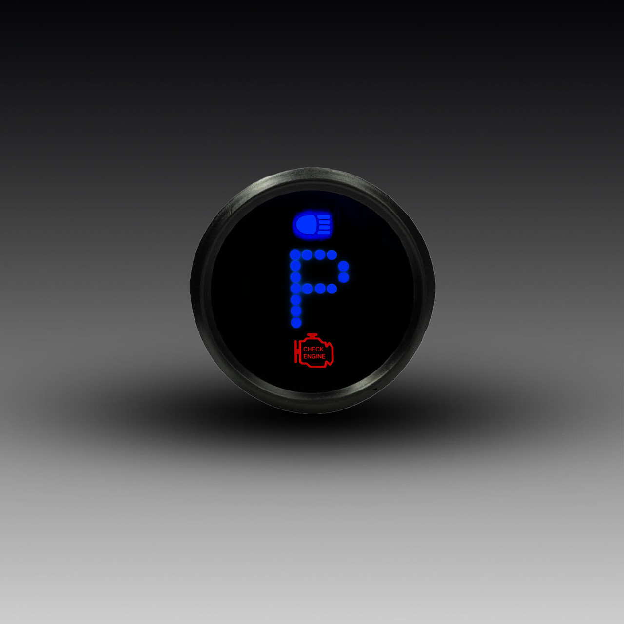 LED Digital Gear Shift Indicator - blue