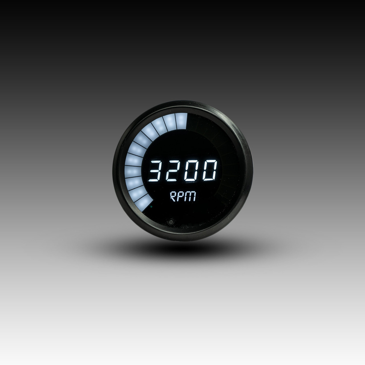 Memory Tachometer LED Digital Bargraph Black - M9001