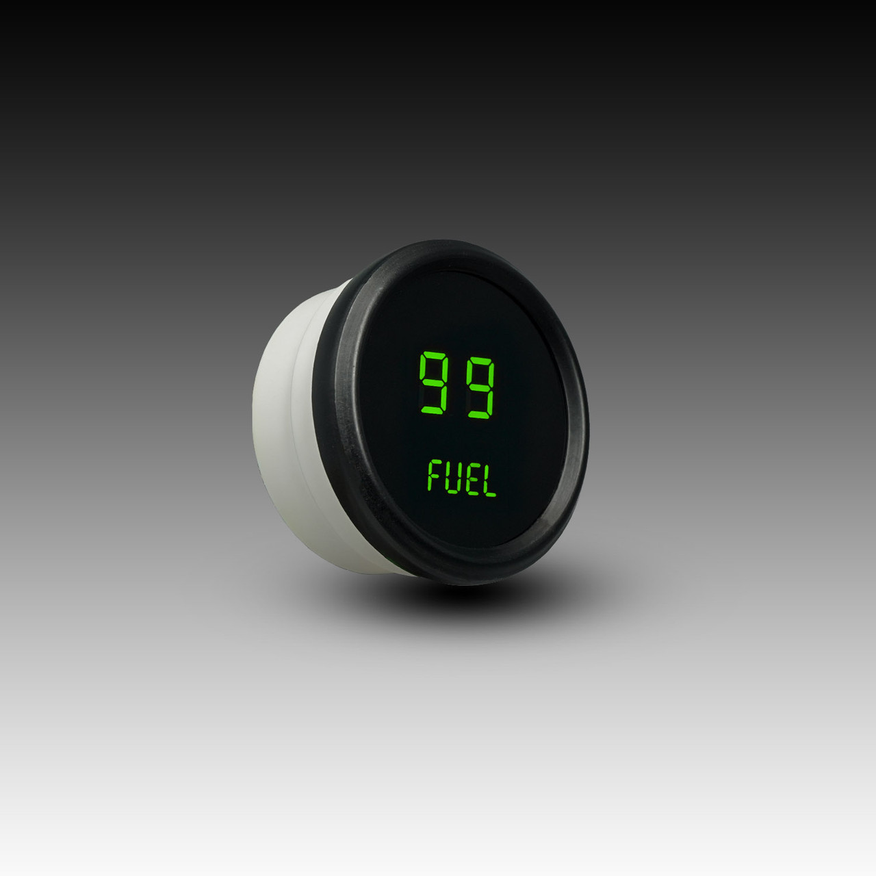 Fuel Level LED Digital Black Bezel - GREEN