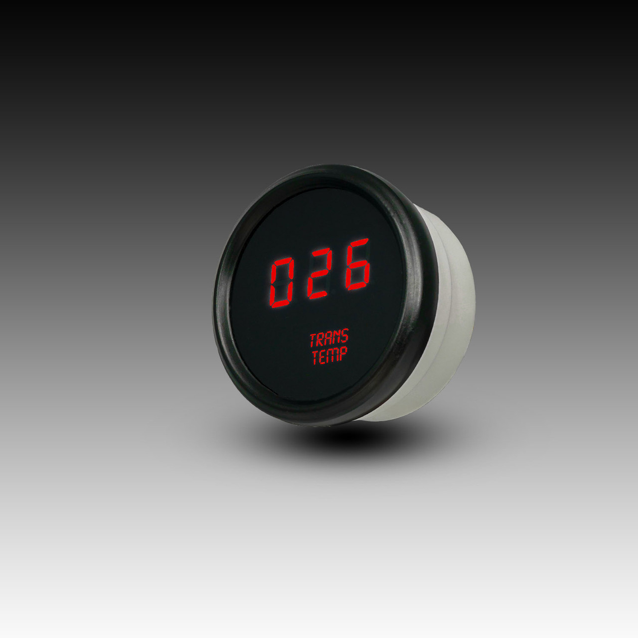 Transmission Temperature LED Digital Black Bezel - RED