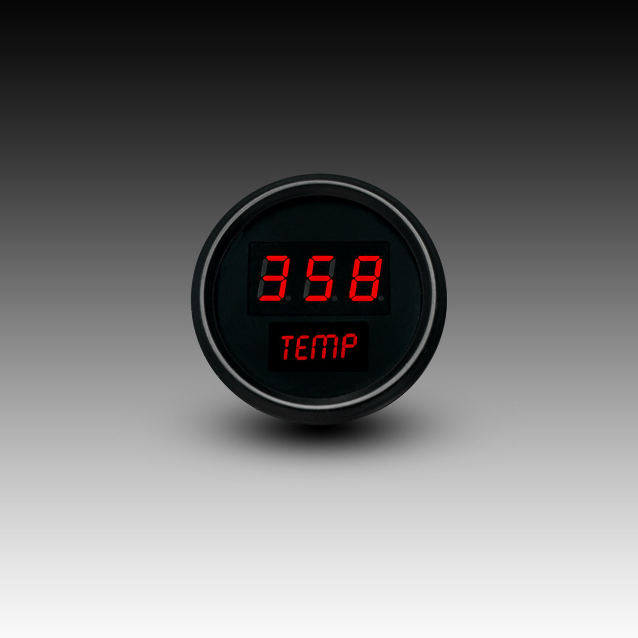 Oil Temperature LED Digital Black Bezel M9108