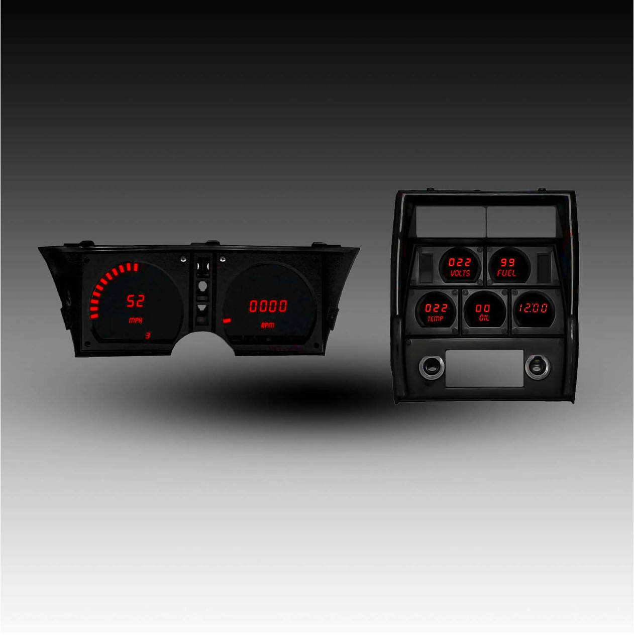 1978-1982 Corvette LED Digital Gauge Panel