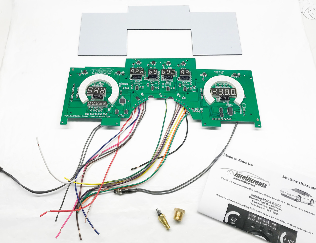 1978-1982 Corvette LED Digital Gauge Panel - DP2002