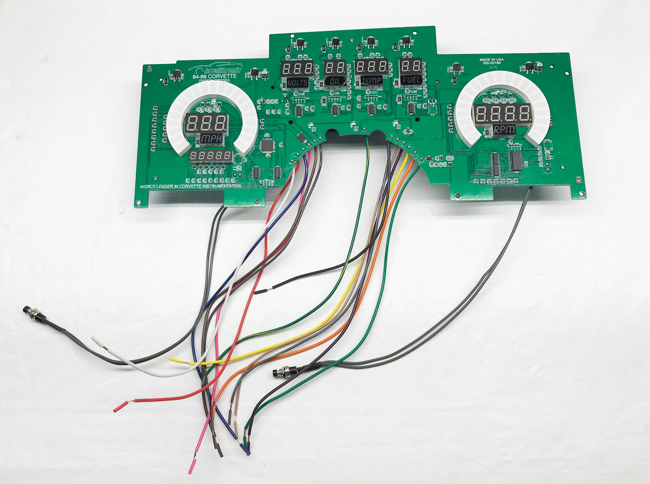 1978-1982 Corvette LED Digital Gauge Panel - DP2002