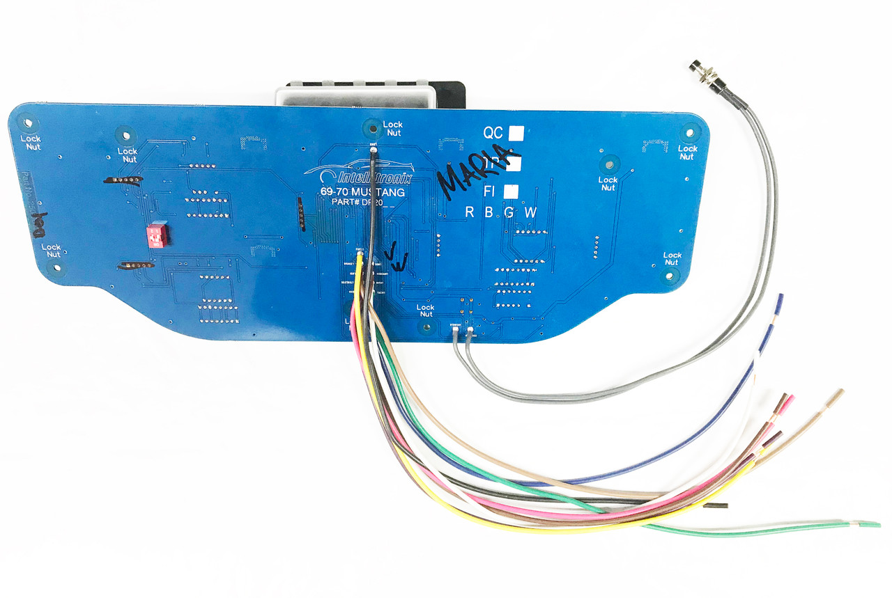 1969-1970 Ford Mustang LED Digital Gauge Panel