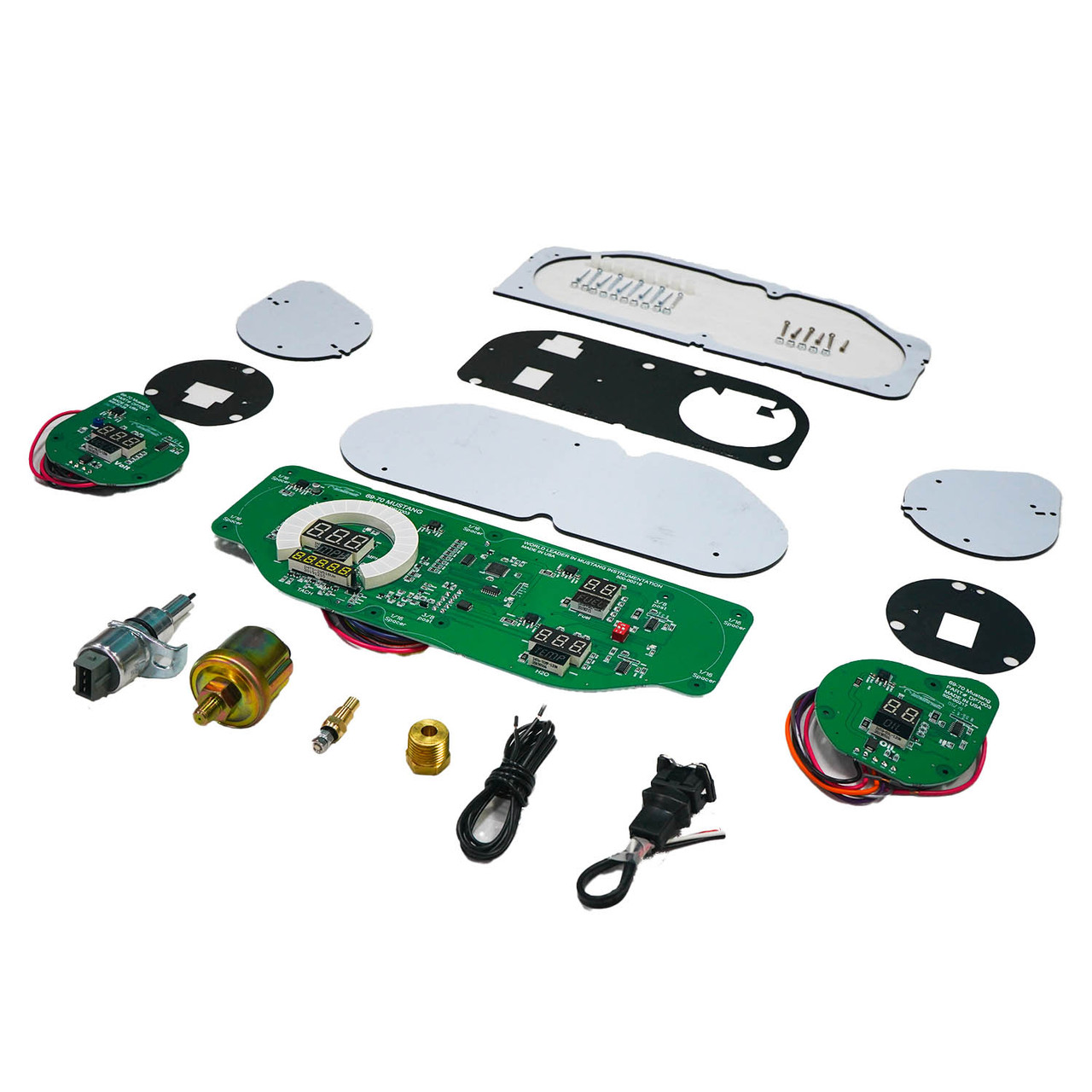 1969-1970 Ford Mustang LED Digital Gauge Panel