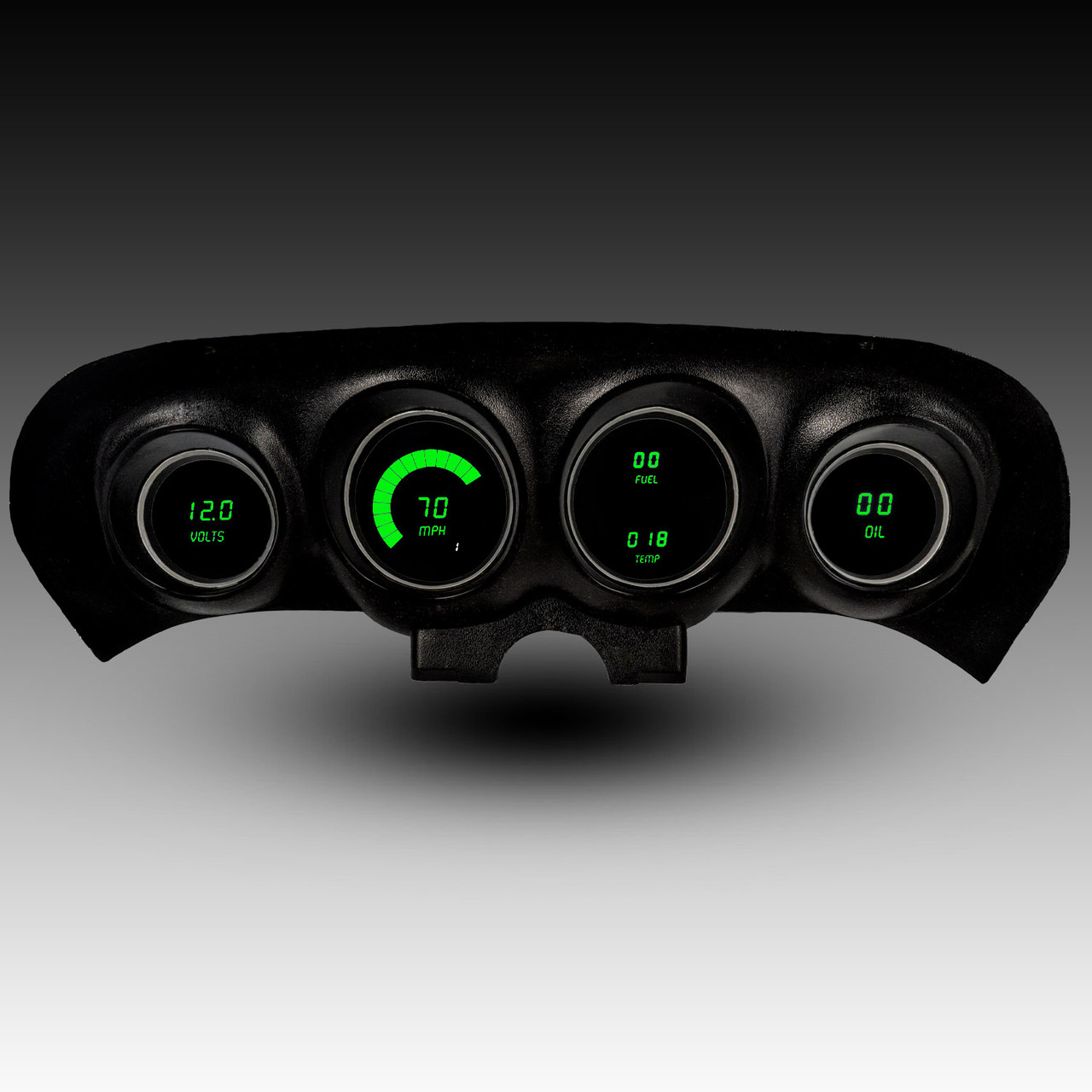 1969-1970 Ford Mustang LED Digital Gauge Panel