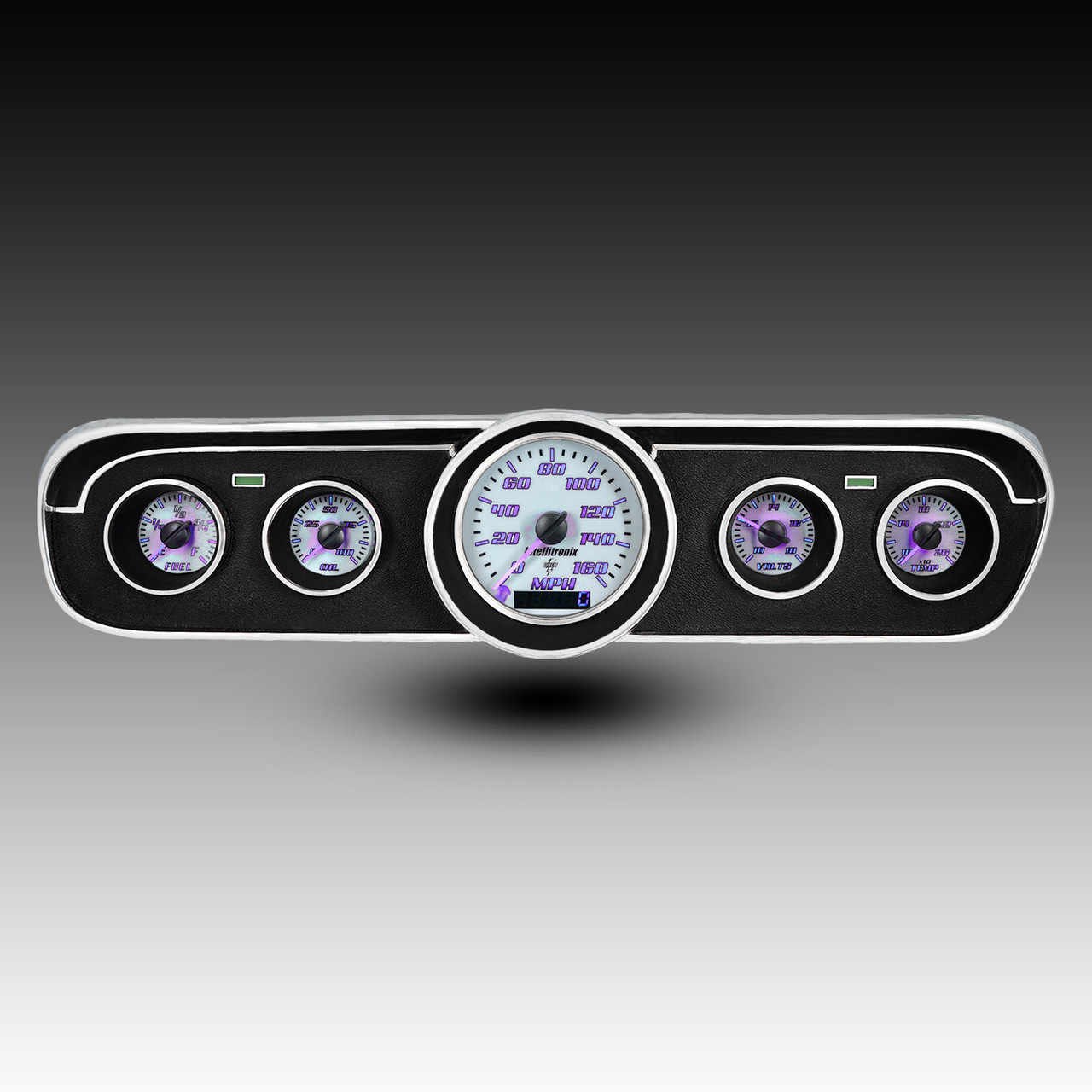 1965-1966 Ford Mustang Analog White Lightning Edition Panel