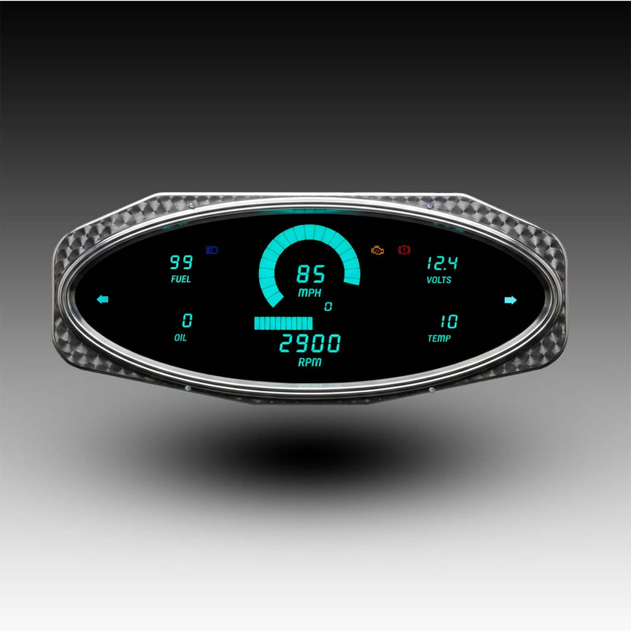 1933-1934 Plymouth LED Digital Gauge Panel