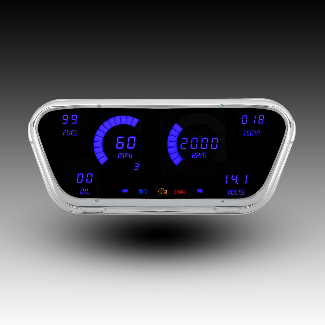 1953-1955 Ford Truck LED Digital Panel