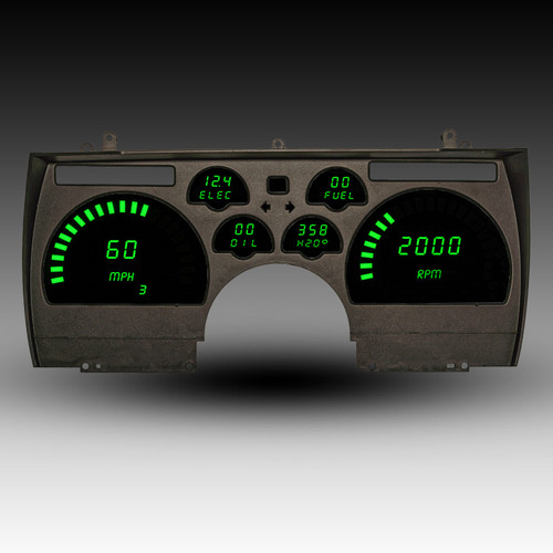 91-92 Camaro LED Digital Panel - GREEN