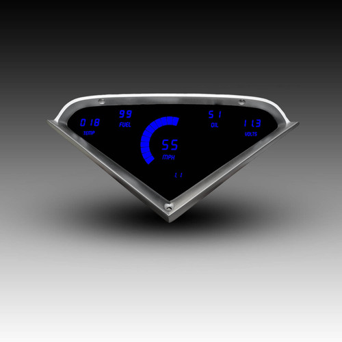 1955-59 Chevy Truck LED Digital Panel - BLUE 1955-59 Chevy Truck LED Digital Panel - BLUE
