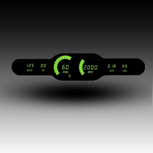 6-Gauge Universal LED Digital Bargraph Panel - GREEN