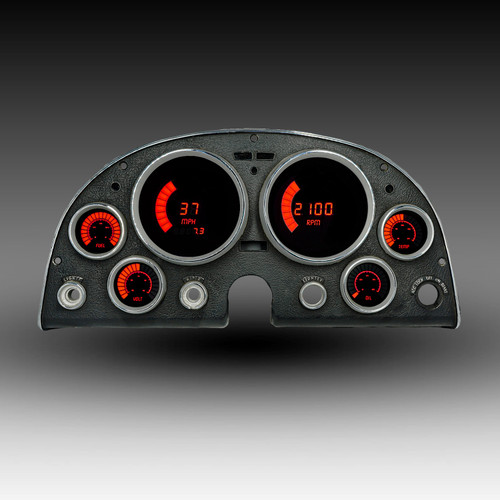 1963-1967 Corvette LED Digital Bargraph Panel - RED 1963-1967 Corvette LED Digital Bargraph Panel - RED