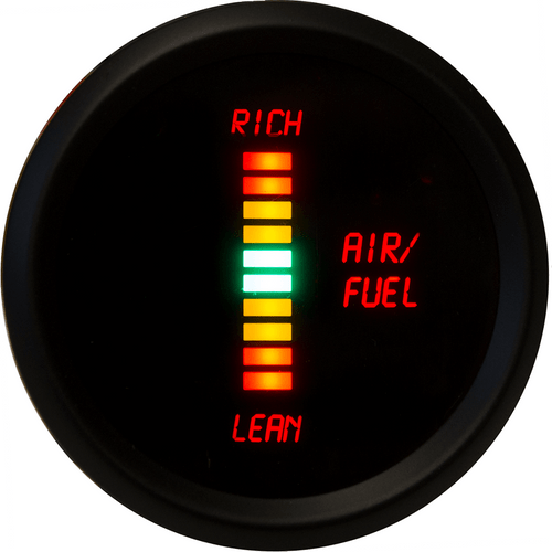 Air-Fuel Ratio LED Digital Bargraph Black Bezel - M7008 Air-Fuel Ratio LED Digital Bargraph Black Bezel - M7008