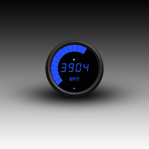 Mini-Tachometer Programmable LED Digital Black – M9002