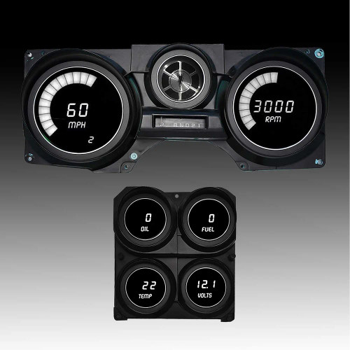 1978-1988 Pontiac Grand Prix LED Digital  WHITE