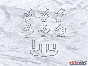 Shocker Hands - Decal