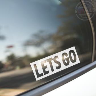 LETS GO - Decal