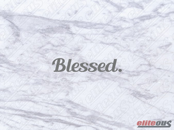 Blessed. - Decal