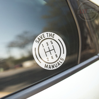 Save the Mauals - Decal