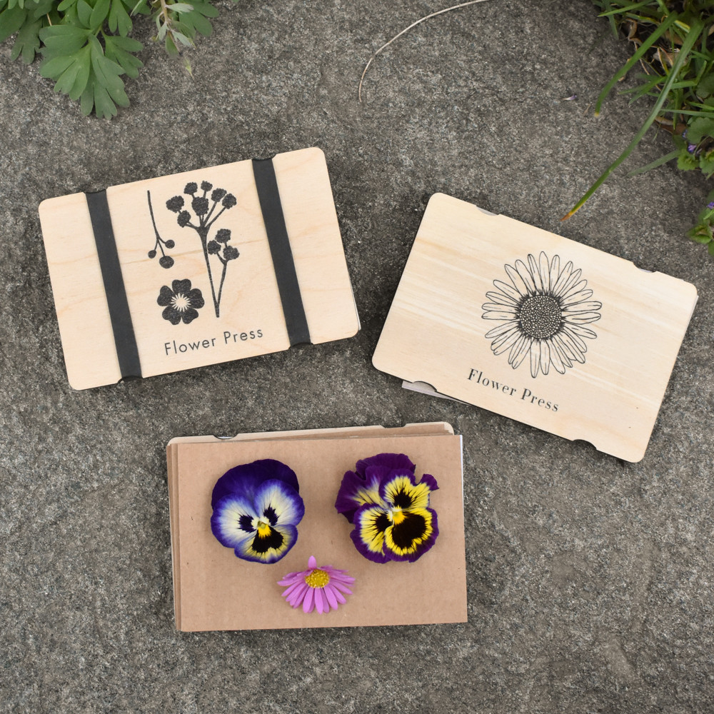 Studio Wald - Pocket Flower Press - Horsford Gardens and Nursery