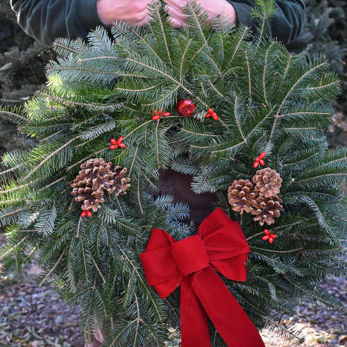 Wreath Holiday Shop - Balsam Decorated