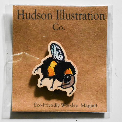 Hudson Illustration Pins and Magnets