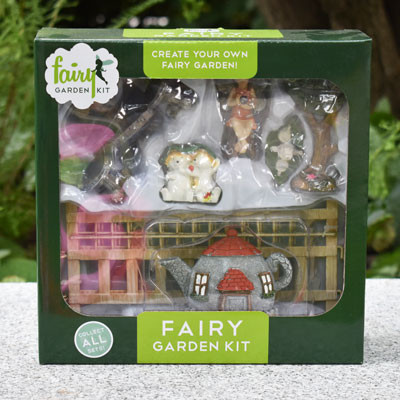 Tea Party Fairy Garden Kit