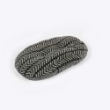 DD Fleece Charcoal Arrows Quilt Mattress