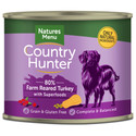 N/Menu Ctry Hunter Dog Tins Turkey6x600g N/Menu Ctry Hunter Dog Tins Turkey6x600g