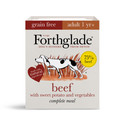 Forthglade Complete Grain Free Beef Wet Dog Food 18 x 395g Trays