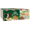 JW Dog Adult GF TrkLmbChk Tin 12x400g