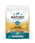 Naturo Adult Grain Free Chicken Potato and Vegetable Dry Dog Food 10kg Bag
