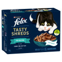 Felix Pch Tasty Shred Fsh Sel G 48x85g