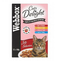 Webbox Cat Delight in Jelly Pouches 12 x 100g