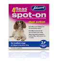 JVP 4Fleas Spot-On Dog Medium 2pipx6