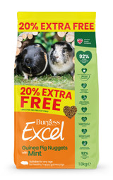 Burgess Excel Guinea Pig Nuggets with Mint 1.8kg